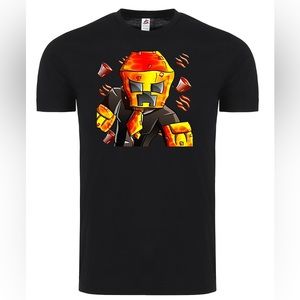 Preston Minecraft Kids T-shirts